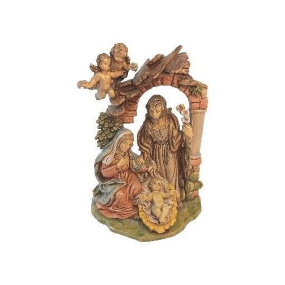 Fontanini Holy Family Christmas Creche #407 Made In Italy Very Good Condition
